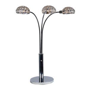 Glam Table Lamp with 3 Way Switch